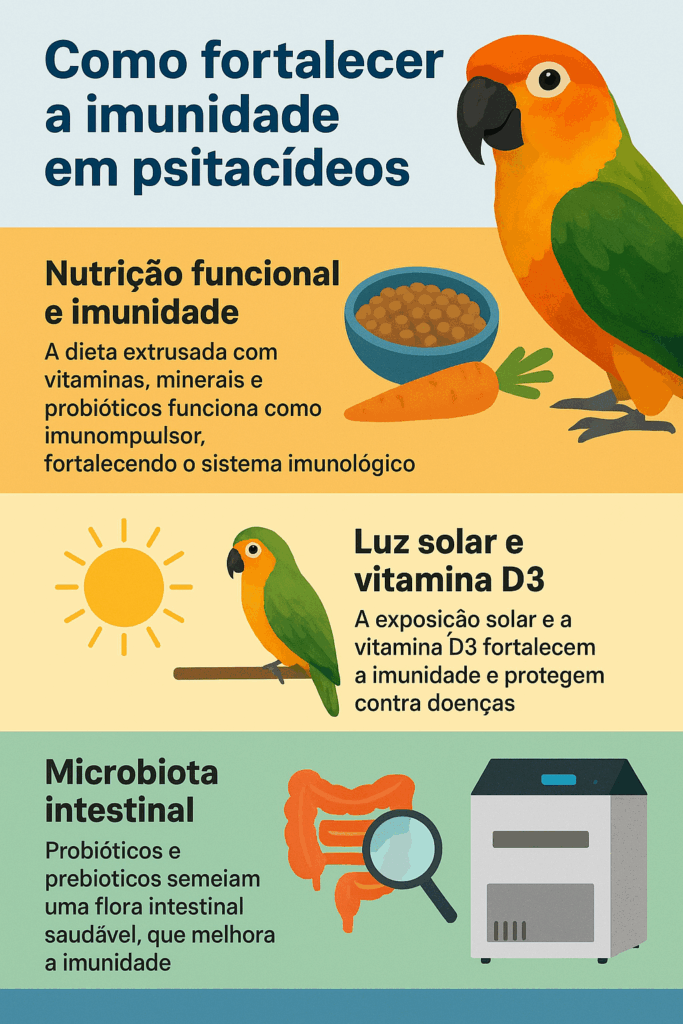 imunidade em psitacídeos
